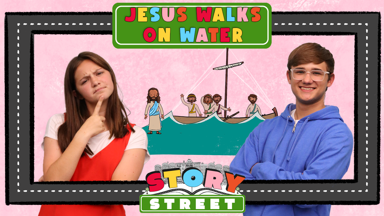 Jesus Walks On Water