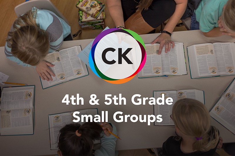 4th & 5th Grade Small Groups